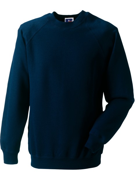 RUSSELL Sweat-shirt col rond Classic french marine personnalisable