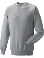 RUSSELL Sweat-shirt col rond Classic light oxford personnalisable