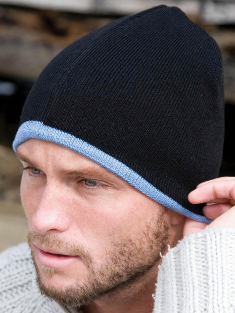 Bonnets, Écharpes & Gants à personnaliser RESULT Reversible Fashion Fit Hat 