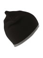 RESULT Reversible Fashion Fit Hat noir/gris personnalisable