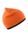 RESULT Reversible Fashion Fit Hat BRIGHT ORANGE/BLACK personnalisable