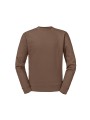 RUSSELL Sweat-shirt col rond Authentic mocha personnalisable