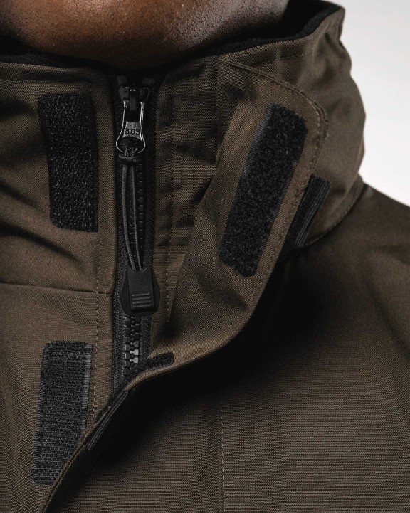 KARIBAN Parka > Parka, wattiert und mit Steppfutter Jacke personalisierbar