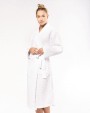 Produit éponge personnalisable KARIBAN Peignoir kimono nid d'abeille