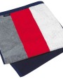 Produit éponge personnalisable KARIBAN Drap de plage rayé