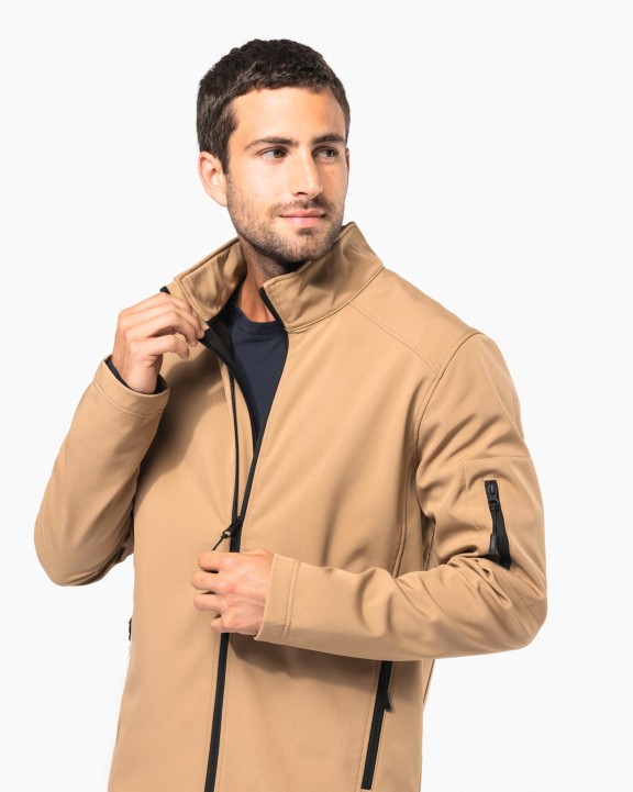 KARIBAN Herren Softshell-Jacke Softshell personalisierbar
