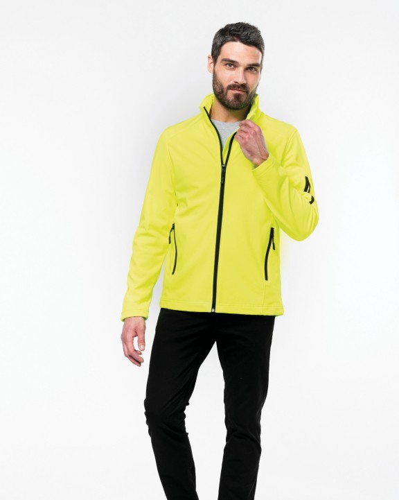 KARIBAN Herren Softshell-Jacke Softshell personalisierbar
