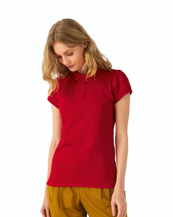 Poloshirt B&C Heavymill/women Polo voor bedrukking &amp; borduring