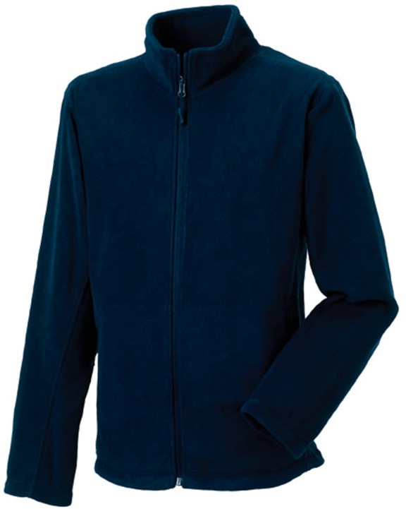 RUSSELL Men's Full Zip Outdoor Fleece Polar Fleece personalisierbar