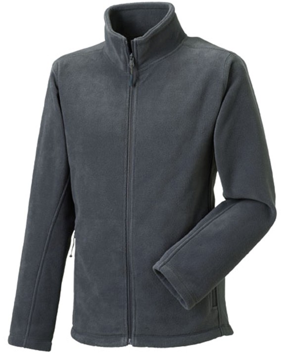 RUSSELL Men's Full Zip Outdoor Fleece Polar Fleece personalisierbar