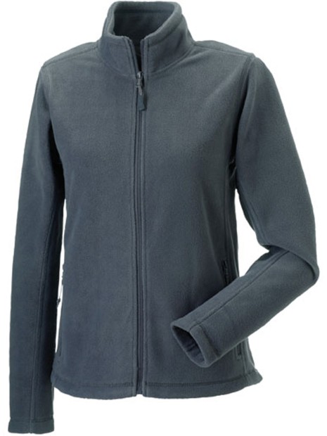 RUSSELL Veste polaire femme gris convoi personnalisable