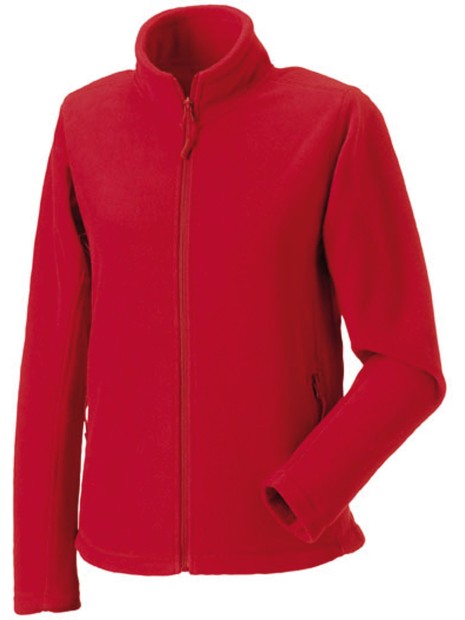 RUSSELL Veste polaire femme rouge classique personnalisable