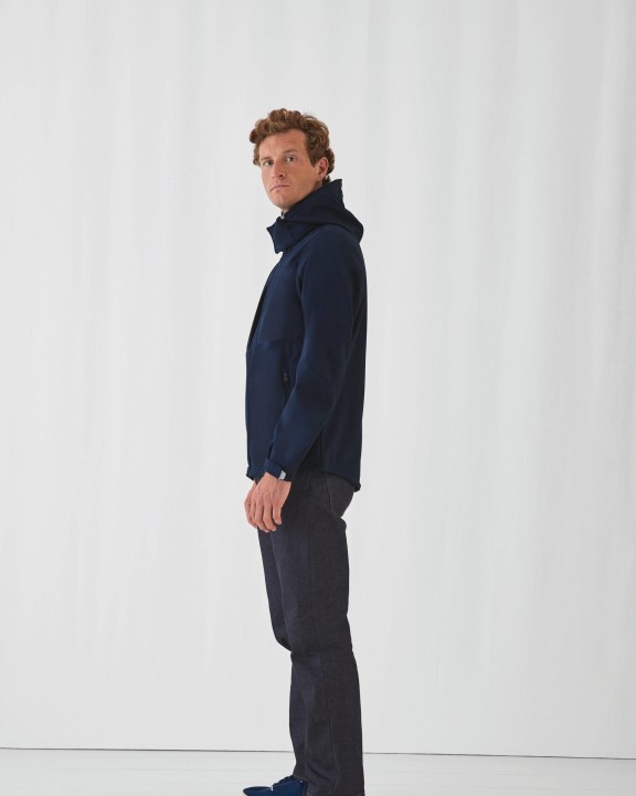B&C Hooded Softshell / Men Softshell personalisierbar