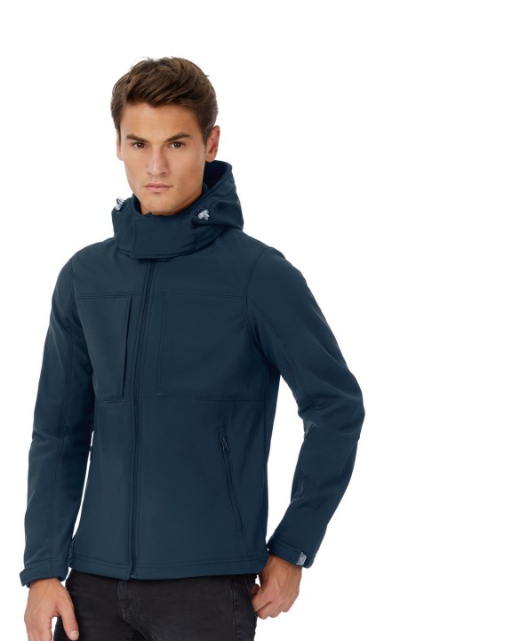 B&C Hooded Softshell / Men Softshell personalisierbar