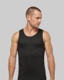 PROACT Herren Basic Sport Funktionsshirt ärmellos T-Shirt personalisierbar