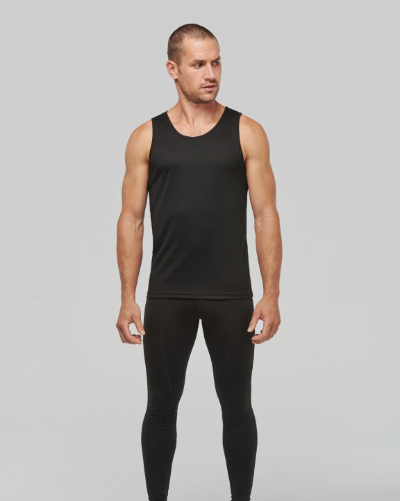 PROACT Herren Basic Sport Funktionsshirt ärmellos T-Shirt personalisierbar