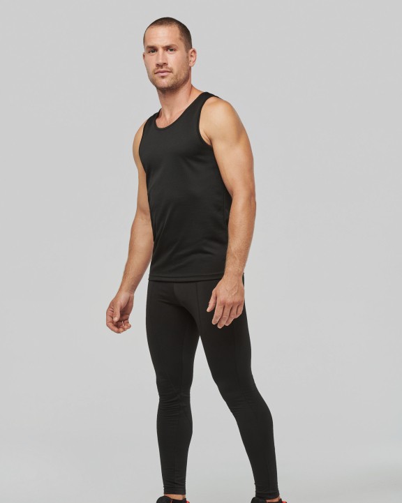 PROACT Herren Basic Sport Funktionsshirt ärmellos T-Shirt personalisierbar