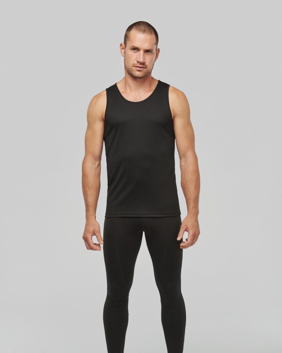 PROACT Herren Basic Sport Funktionsshirt ärmellos T-Shirt personalisierbar