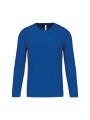 PROACT T-shirt de sport manches longues homme Sporty royal blue personnalisable