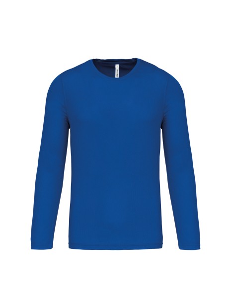 PROACT T-shirt de sport manches longues homme Sporty royal blue personnalisable