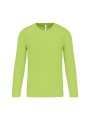 PROACT T-shirt de sport manches longues homme lime personnalisable