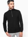 Sweat-shirts à personnaliser KARIBAN Trucker > sweat-shirt piqué col zippé homme 