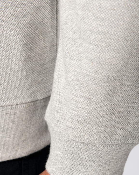 KARIBAN Trucker > Zip Neck Sweat-Shirt Sweatshirt personalisierbar