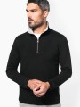 Sweat-shirts à personnaliser KARIBAN Trucker > sweat-shirt piqué col zippé homme 