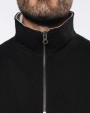 KARIBAN Trucker > Zip Neck Sweat-Shirt Sweatshirt personalisierbar