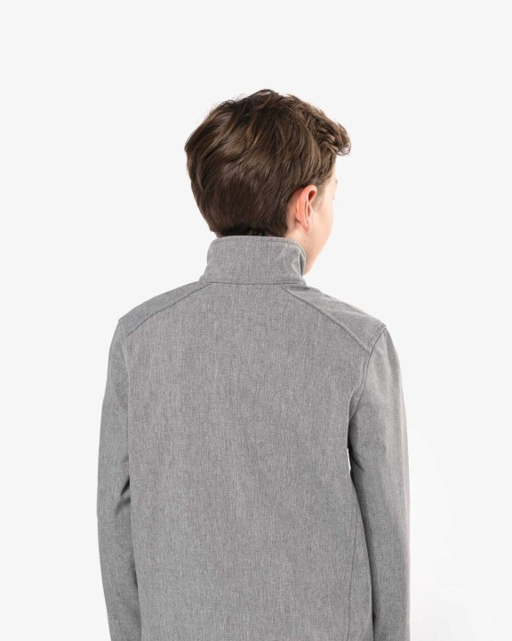 KARIBAN Kinder Softshell-Jacke Softshell personalisierbar