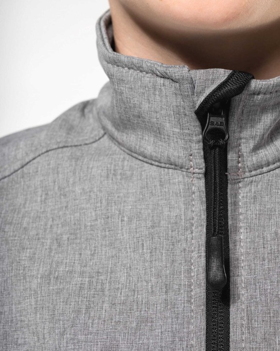 KARIBAN Kinder Softshell-Jacke Softshell personalisierbar