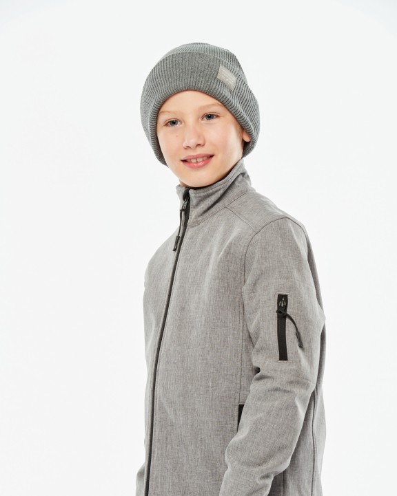 KARIBAN Kinder Softshell-Jacke Softshell personalisierbar