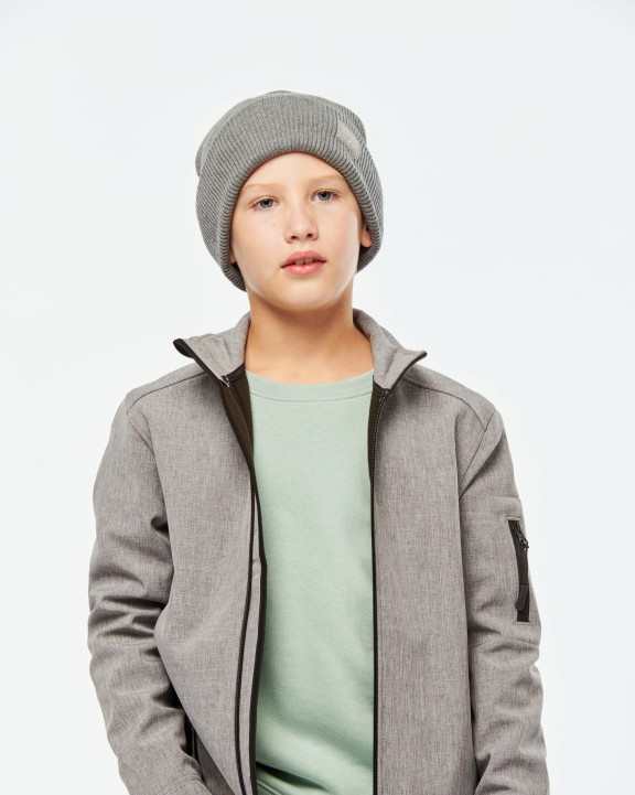 KARIBAN Kinder Softshell-Jacke Softshell personalisierbar