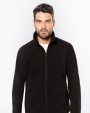 Laine polaire personnalisable KARIBAN Veste micropolaire zippée manches raglan homme