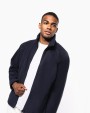 Laine polaire personnalisable KARIBAN Veste micropolaire zippée manches raglan homme