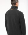 Laine polaire personnalisable KARIBAN Veste micropolaire zippée manches raglan homme