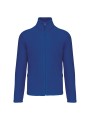 KARIBAN Veste micropolaire zippée manches raglan homme royal personnalisable