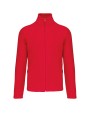 Polar Fleece KARIBAN Microfleece met rits en raglanmouwen heren voor bedrukking &amp; borduring