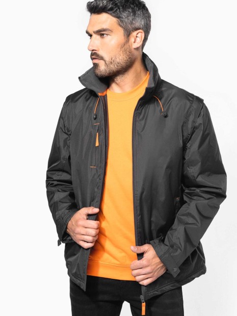Vestes à personnaliser KARIBAN Blouson à manches amovibles homme 