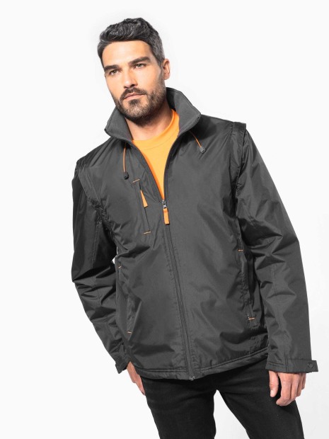 Vestes à personnaliser KARIBAN Blouson à manches amovibles homme 