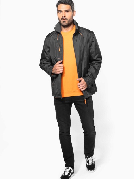 Vestes à personnaliser KARIBAN Blouson à manches amovibles homme 