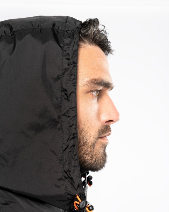 KARIBAN Gefütterte Windjacke für Herren Jacke personalisierbar