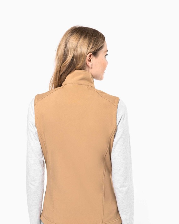 KARIBAN Damen Softshell Bodywärmer Softshell personalisierbar