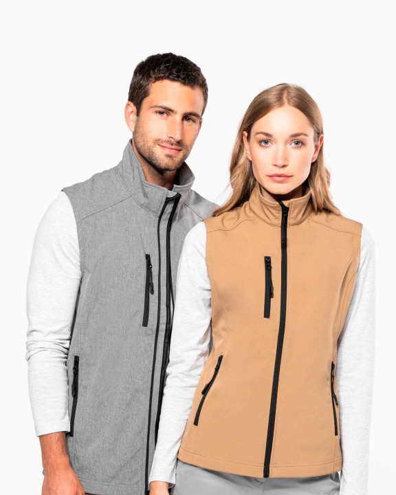 KARIBAN Damen Softshell Bodywärmer Softshell personalisierbar