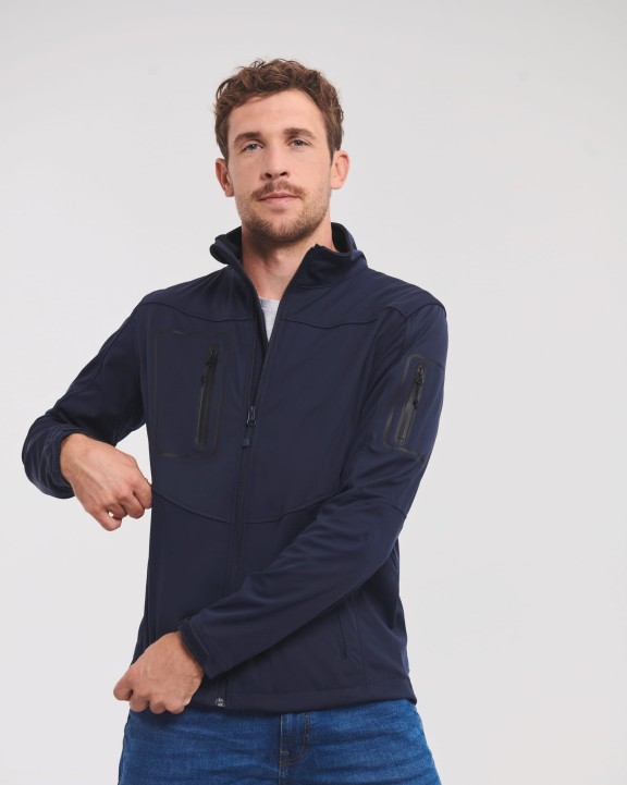 RUSSELL Men''s Sport Shell 5000 Jacket Softshell personalisierbar