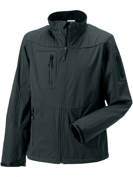 RUSSELL VESTE HOMME Sportshell 5000 Titanium personnalisable