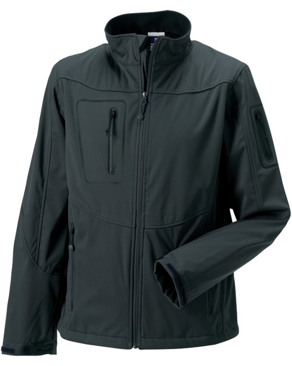 RUSSELL Men''s Sport Shell 5000 Jacket Softshell personalisierbar