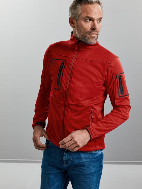 Softshells à personnaliser RUSSELL VESTE HOMME Sportshell 5000 
