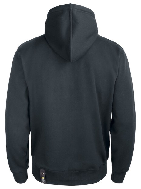 PROJOB 2116 SWEATSHIRTFULL ZIP noir personnalisable