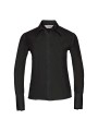 RUSSELL Chemise femme manches longues Non Iron noir personnalisable